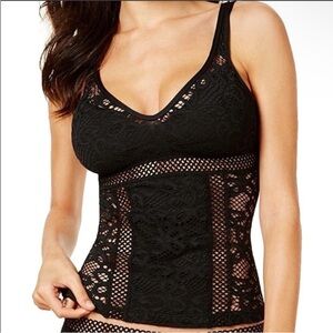 BECCA Black Lace Bikini Top